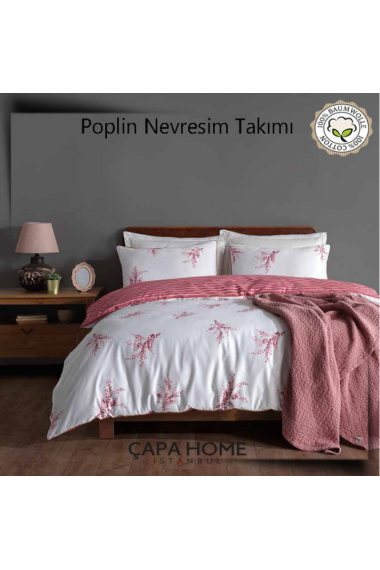 Çapa Home Poplin Nevresim Takımı %100 pamuk